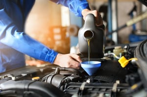 Be sure you're using the right oil for your car.