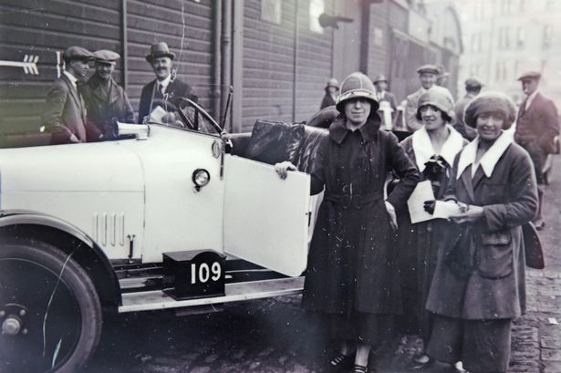 Dorothee Pullinger galloways car