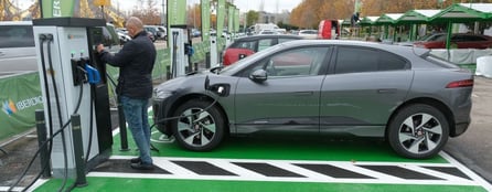 Electric-car-charging-station