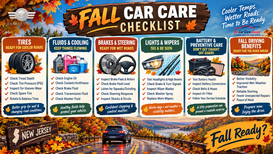 Fall car care checklist