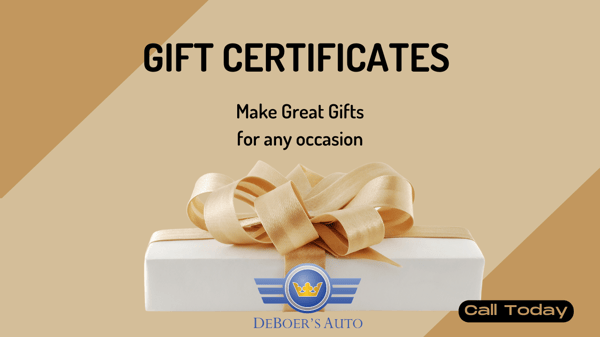 GIFT CERTIFICATES -1