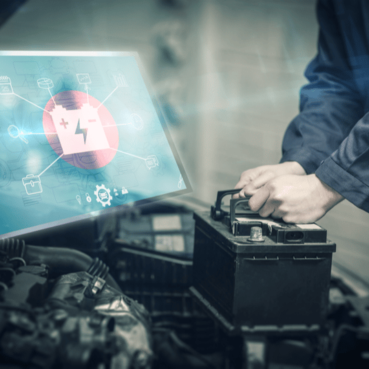 Engineering interface against mechanic changing car battery-1