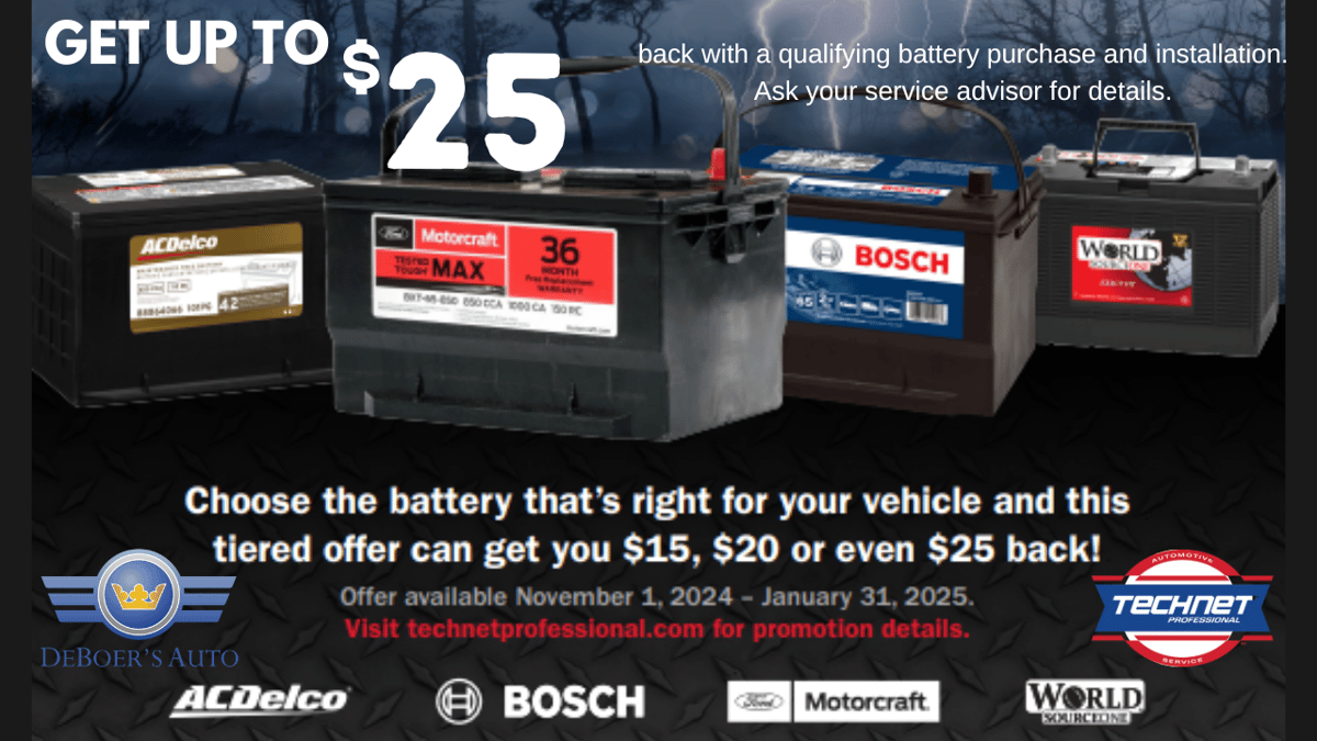 Power Up Your Savings with Battery Rebate!