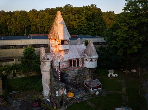 gingerbread castle by dan schenker