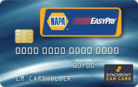 napa car care credit card