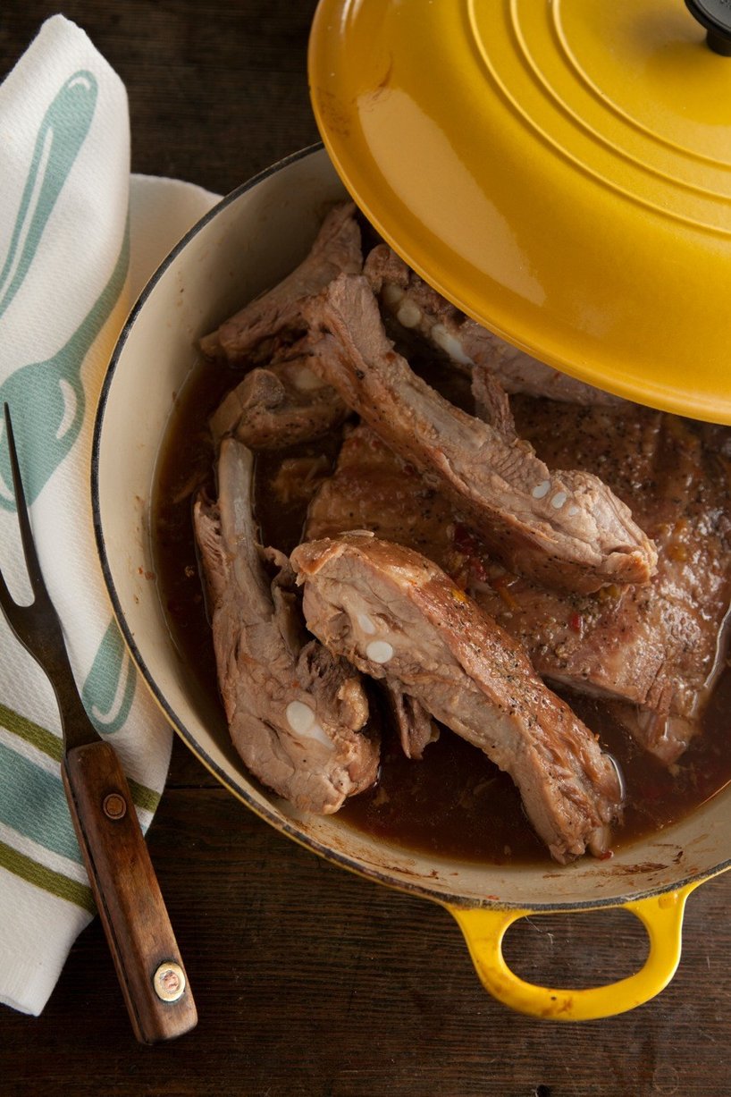 Bill's favorite Slow Cooker pork spare ribs recipe