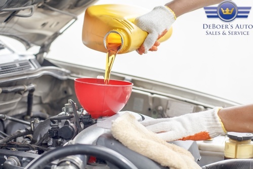 Ask your oil change service which oil is right for your car.