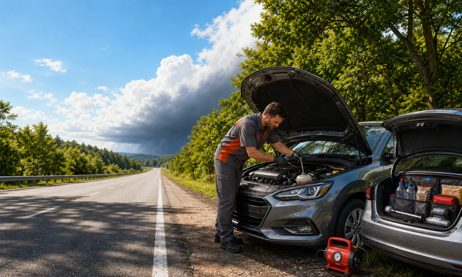Heat causes damage to your car