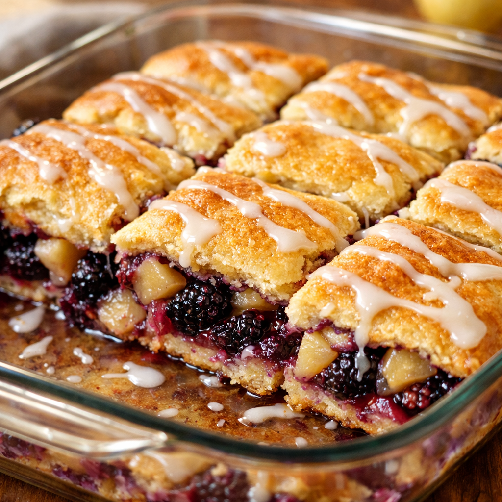 blackberry crescent bars