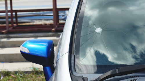 crack in windshield