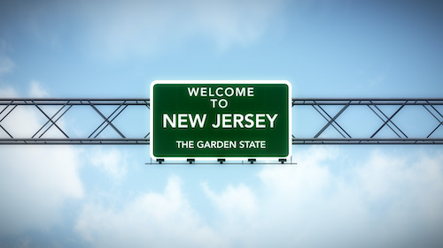 welcome to nj sign