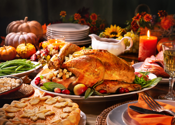 thanksgiving turkey dinner