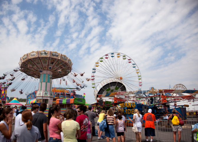 enjoying fair