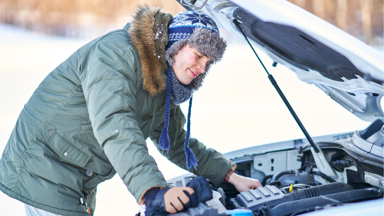 winter car break down