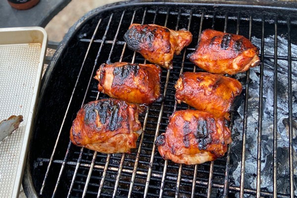 grilled chicken thighs