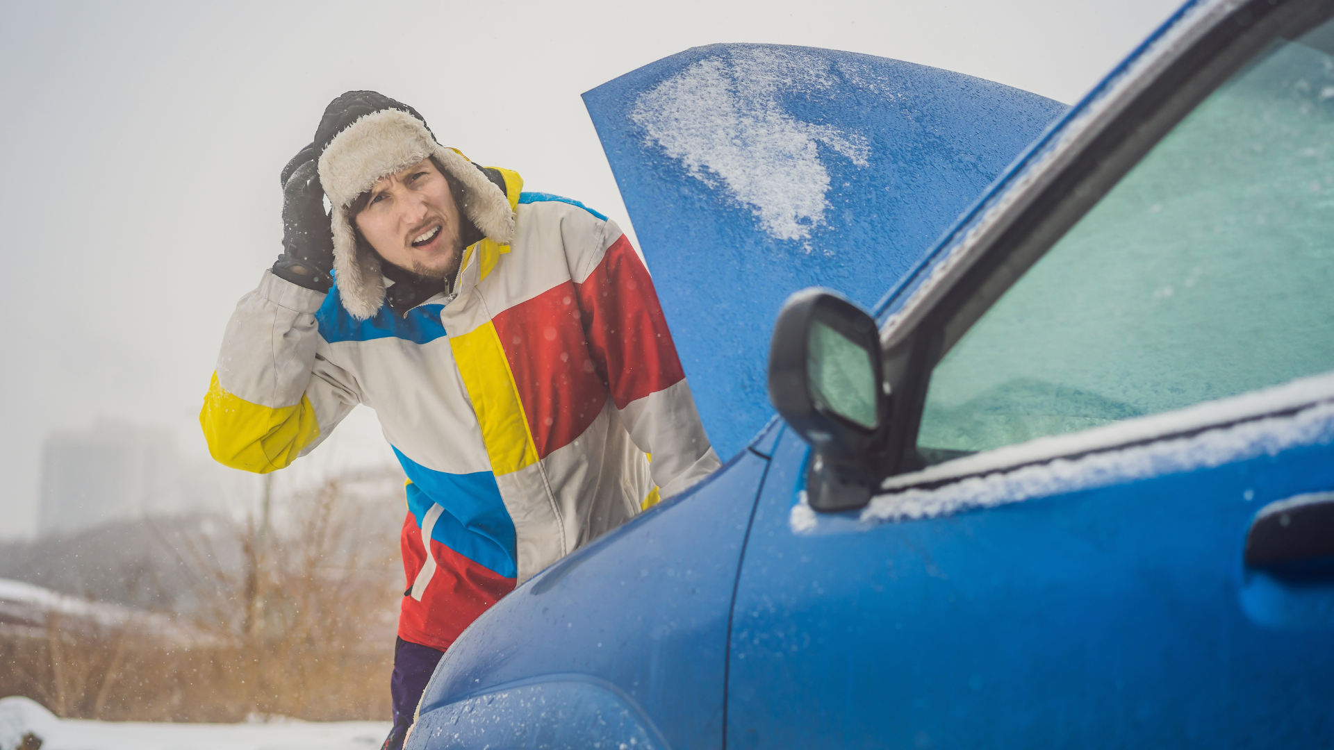 Winter car trouble