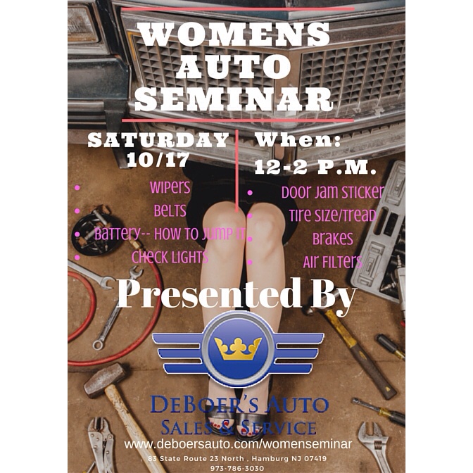 The women's auto seminar supported women.